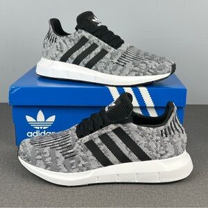 Adidas Originals Swift Run Men's Shoes Black White EE4442 New in Box